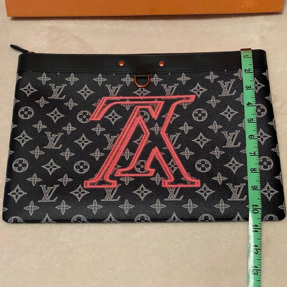 ❌SOLD❌ New LOUIS VUITTON Limited Edition Upside Down Apollo Pochette GM - Picture 12 of 13
